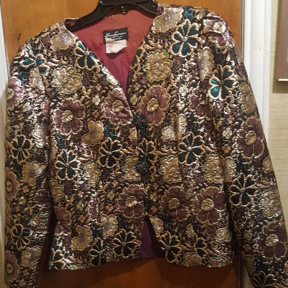 Multi-Colored Woman's Jacket (Size 12) - image 1
